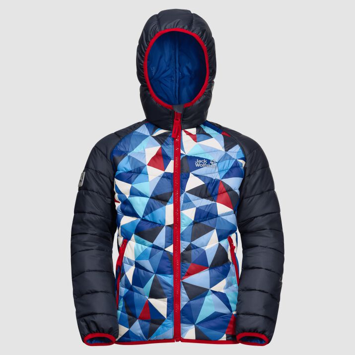 Chamarra Acolchada Jack Wolfskin Zenon Niños Azules Mexico-5798116